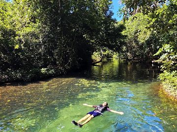 "100% natureza, 0% sinal de celular... do jeitinho que eu gosto!"
