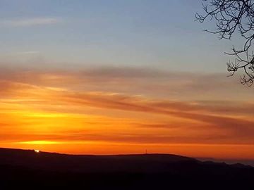 Sunset on a beautiful summers evening