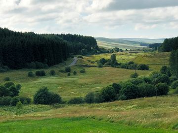 View down north tyne valley