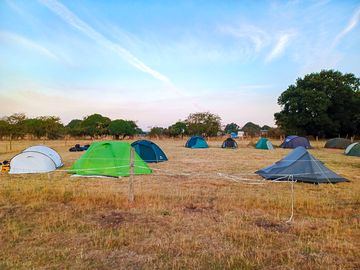 Wild camping field