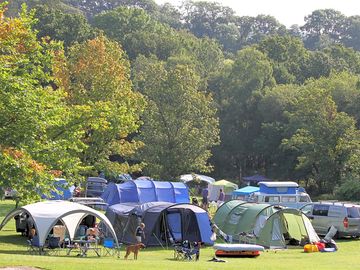 Camping in the great outdoors
