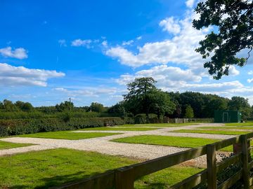 View of the caravan field