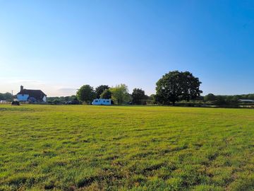 View of campsite back to entrance