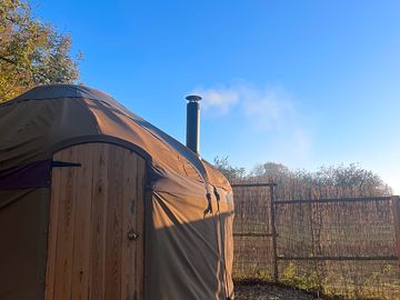 Morning outside the yurt (added by ashleigh_s395569 11 nov 2023)