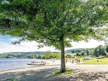 Direct access to the lake