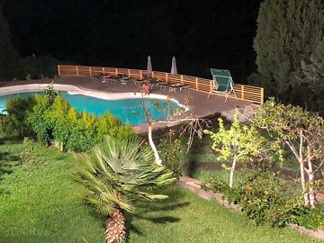 The swimming pool