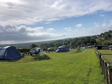 Photo taken from top of the campsite