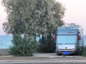 Motorhomes pitch
