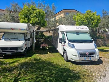 Guests parked on the pitches