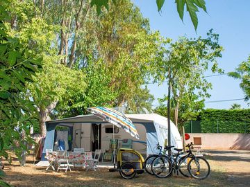 Spacious, shaded pitches