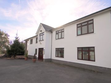 Exterior of the main hotel block