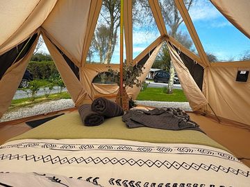 Skyview bell tent interior
