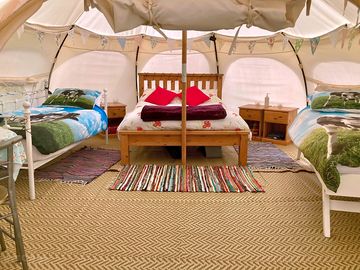 Comfortable beds with proper mattresses