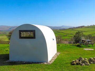 Camping pods with views of ingleborough (added by manager 10 oct 2022)