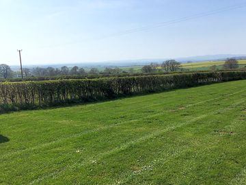Pretty views over the countryside