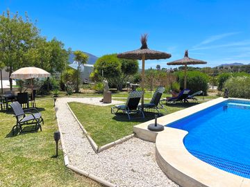 Gardens and pool