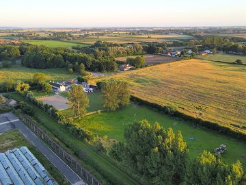 View by drone of surrounding area