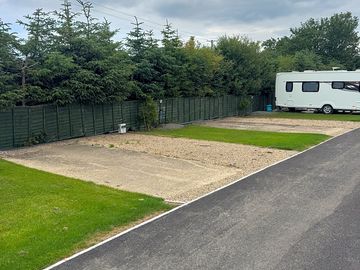 Serviced pitches