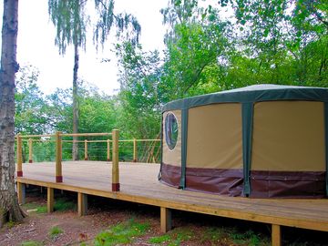 Woodland-based yurt (added by manager 14 aug 2022)