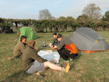 Tent pitches