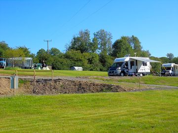 Caravans parked up enjoying the weather and surroundings (added by manager 21 aug 2020)
