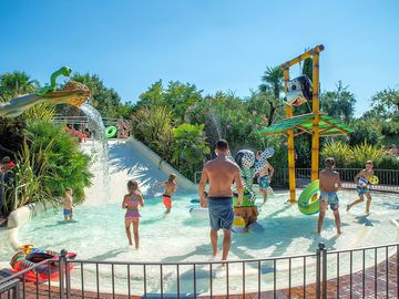 Water play area