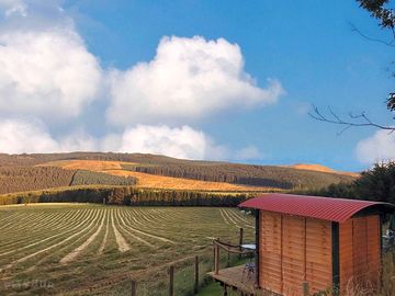 View from the bbq hut.
