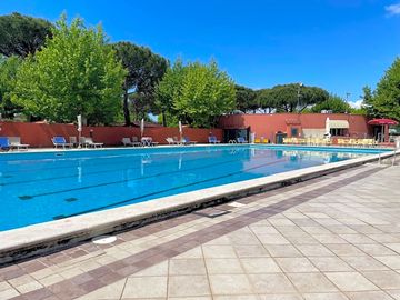 The swimming pool