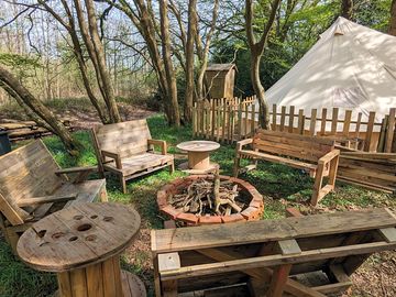 Shibui yurt firepit