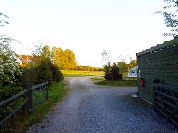Entrance to covert farm