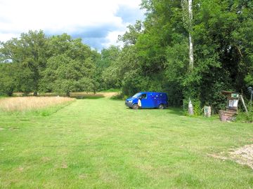 Quiet grass pitches