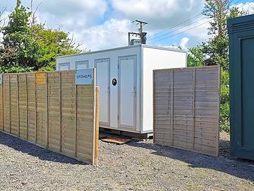 Shower and bathroom facilities