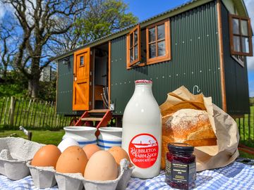 Table for an outdoor breakfast