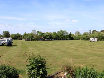 View across the site