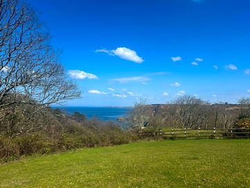 View from one of the camping fields