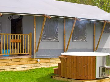The safari tent