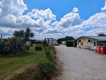 Drive by toilet block