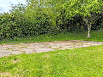 Nissen base hardstanding pitch with optional electric