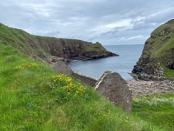 View of bay 100 yards from the camp site