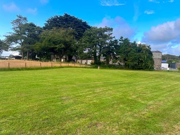 Lovely relaxed grass pitch area