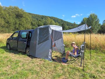 Overnight in the onny meadows