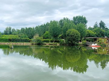 Lake saint georges is a private lake known for presenting a beautiful collection of common carp.
