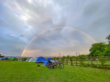 Visitor image of the campsite under the rainbow (added by manager 02 sep 2022)