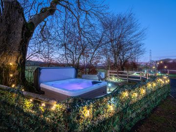 Shared hot tub