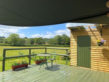 Yurt terrace