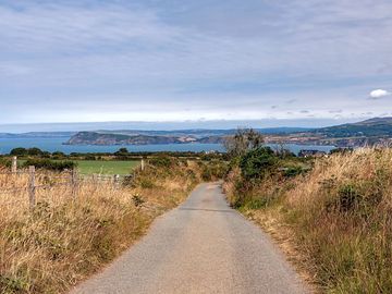 Lane down to the beach