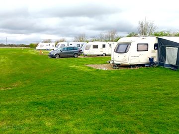 Our hardstanding pitches.