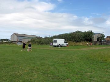 View of hardstandings at higher cheristow farm campsite, hartland (added by manager 10 jul 2023)