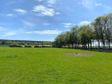 Uninterrupted view over fields