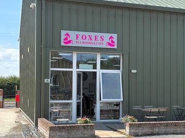 On site cafe, foxes tearooms